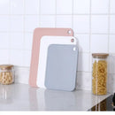 Pastel green pp5 plastic cutting board set kitchen hanging boards by Decorbites