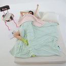 GobekUsa Green Summer Cooling Comforter for Single Beds