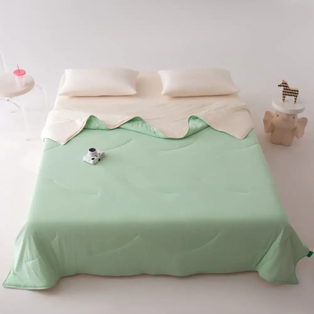 GobekUsa Green Summer Cooling Comforter for Single Beds, photo 13 of 15
