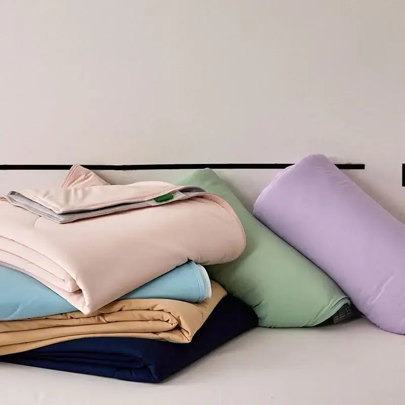GobekUsa Green Summer Cooling Comforter for Single Beds