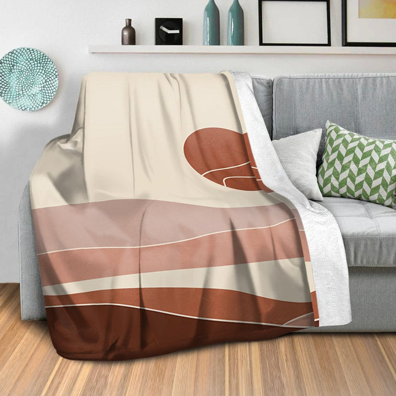 Pastel Horizon Blanket