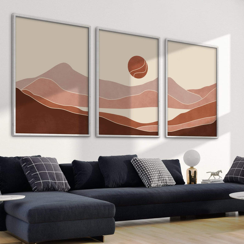 Pastel Horizon Canvas