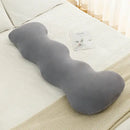 GobekUsa Ice Cream Wavy Soft Plush Pillow for Girls Bedroom & Sofa