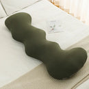 GobekUsa Ice Cream Wavy Soft Plush Pillow for Girls Bedroom & Sofa