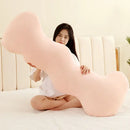 GobekUsa Ice Cream Wavy Soft Plush Pillow for Girls Bedroom & Sofa