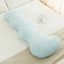 GobekUsa Ice Cream Wavy Soft Plush Pillow for Girls Bedroom & Sofa