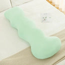 GobekUsa Ice Cream Wavy Soft Plush Pillow for Girls Bedroom & Sofa