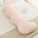 GobekUsa Ice Cream Wavy Soft Plush Pillow for Girls Bedroom & Sofa