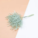 Pastel lavender and mint 10pcs artificial plants for living room decor by Decorbites