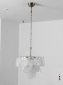 Retro Glass Disc Chandelier