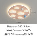 GobekUsa Cloud Shape Ceiling Lights Pink Blue 50CM - Indoor Decorative Ceiling Lamps