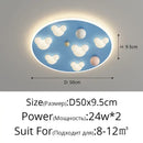 GobekUsa Cloud Shape Ceiling Lights Pink Blue 50CM - Indoor Decorative Ceiling Lamps