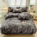 GobekUsa Cozy Cotton Bedding Set for Double Bed, Autumn Winter Duvet Cover Kit