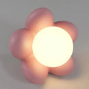 GobekUsa Cream Flower Wall Lamp: Nordic Style Indoor Lighting for Living Room and Bedroom