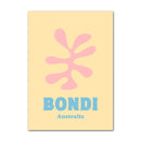 GobekUsa Pastel Purple Abstract Wall Art Print