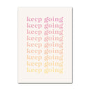 GobekUsa Pastel Purple Abstract Wall Art Print