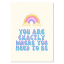GobekUsa Pastel Purple Abstract Wall Art Print