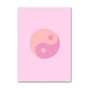 GobekUsa Pastel Purple Abstract Wall Art Print