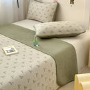 GobekUsa Double-Sided Cotton Bed Cover Quilted Tatami Mat, Soft & Anti-Slip Mattress