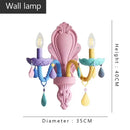 GobekUsa Crystal Candle Chandelier: Elegant European Design for Bedroom, Restaurant & Children's Room