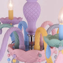 GobekUsa Crystal Candle Chandelier: Elegant European Design for Bedroom, Restaurant & Children's Room