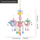 GobekUsa Crystal Candle Chandelier: Elegant European Design for Bedroom, Restaurant & Children's Room