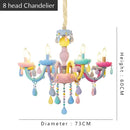 GobekUsa Crystal Candle Chandelier: Elegant European Design for Bedroom, Restaurant & Children's Room