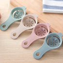 Pastel star perforated egg white separator kitchen utensil by Decorbites