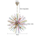 GobekUsa Dandelion Chandelier Glass Hanging Lighting for Kids Room, Bedroom, Dining Room