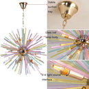 GobekUsa Dandelion Chandelier Glass Hanging Lighting for Kids Room, Bedroom, Dining Room