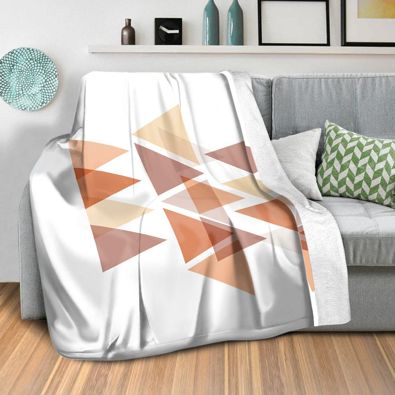 Pastel Triangles A Blanket