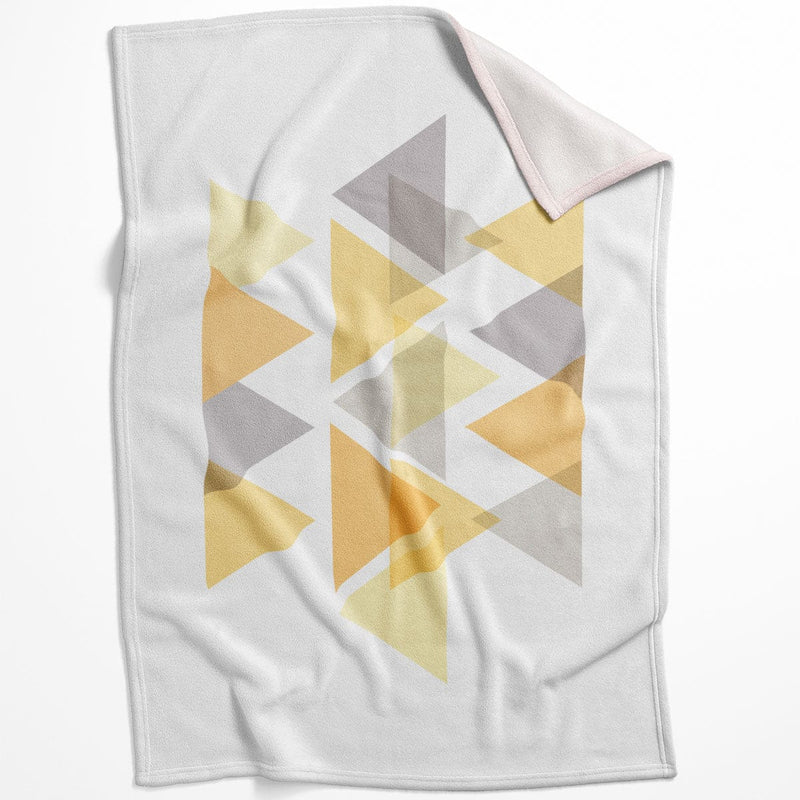 Pastel Triangles B Blanket