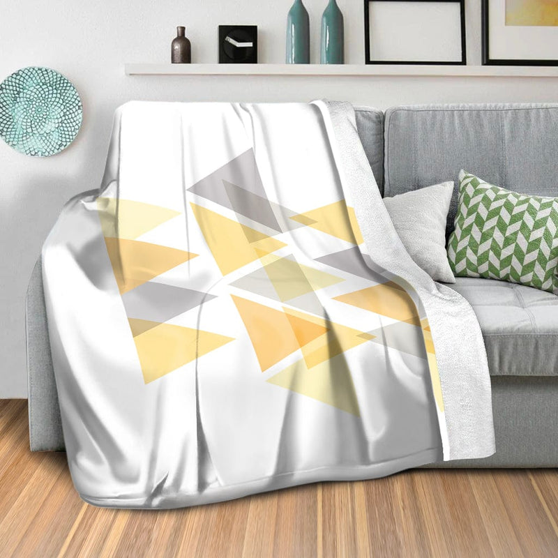 Pastel Triangles B Blanket