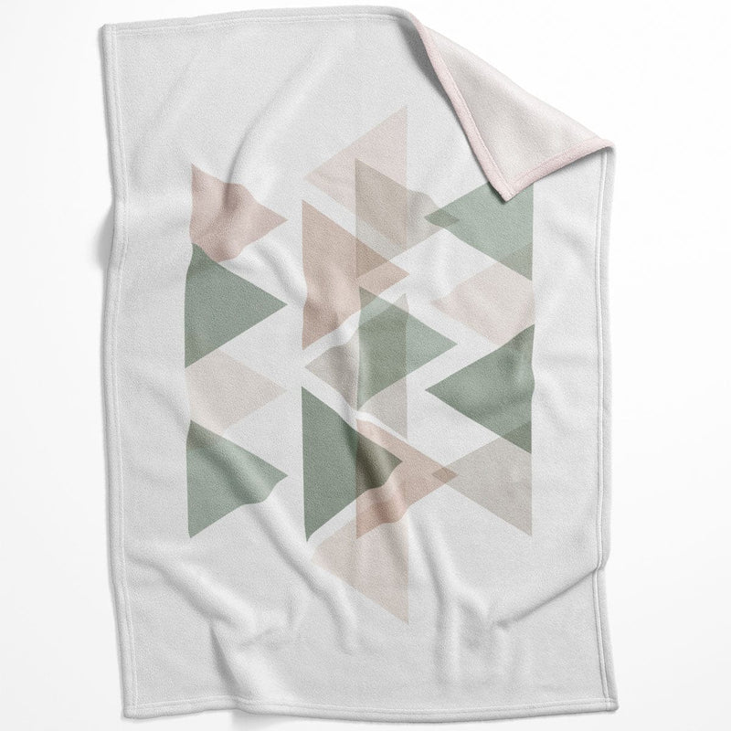 Pastel Triangles C Blanket