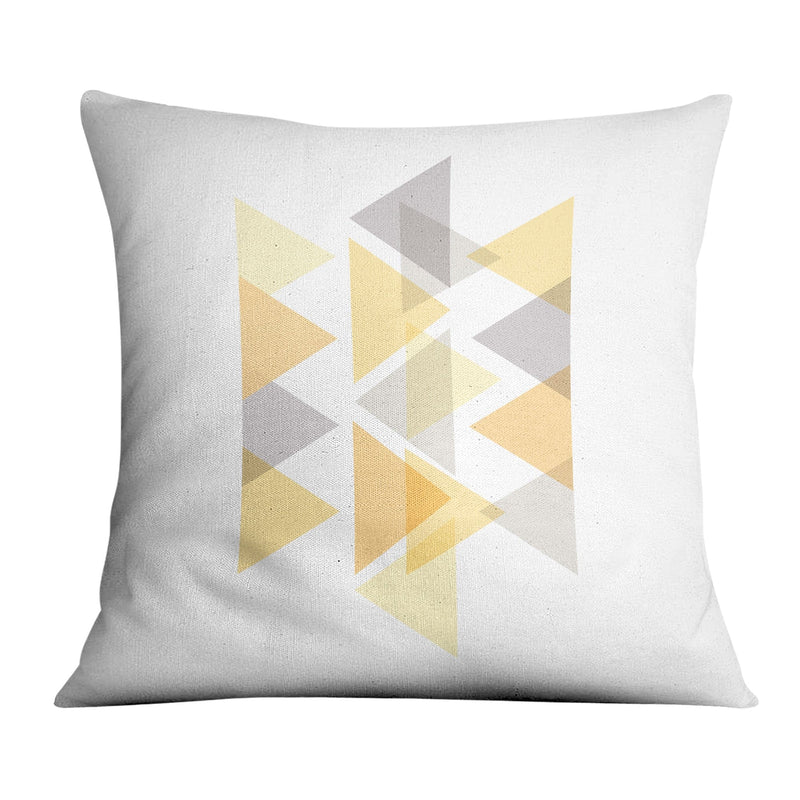 Pastel Triangles C Cushion