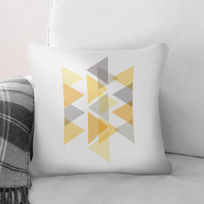 Pastel Triangles C Cushion