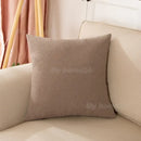 Pastel velvet rectangular pillow cover set living room decor by Decorbites