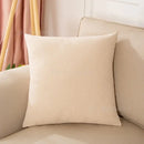 Pastel velvet rectangular pillow cover set living room decor by Decorbites