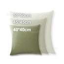 Pastel velvet rectangular pillow cover set living room decor by Decorbites