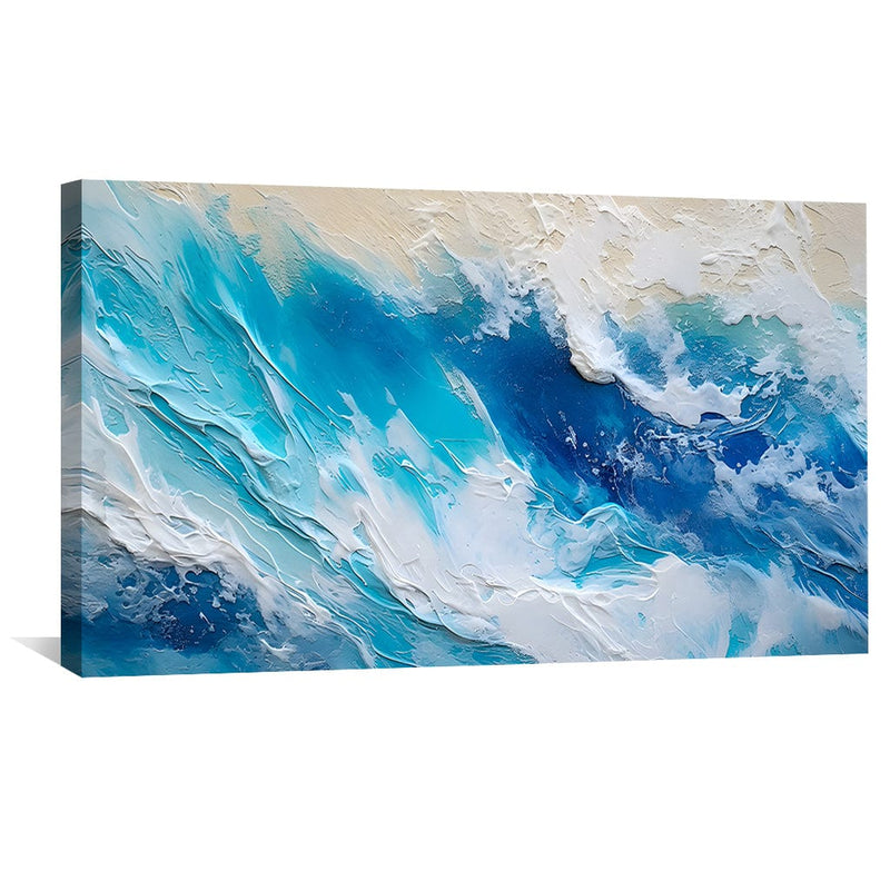 Pastel Waves Canvas