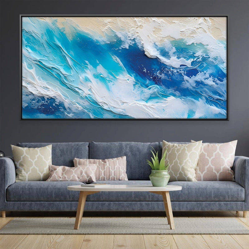 Pastel Waves Canvas