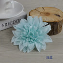 Pastel woolen chrysanthemum wreath bouquet wedding decoration bedroom by Decorbites
