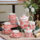 GobekUsa Jungle Lion Bone China Tea Set and Coffeeware Collection