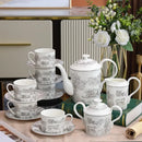 GobekUsa Jungle Lion Bone China Tea Set and Coffeeware Collection