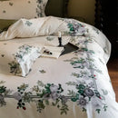 GobekUsa American Pastoral 1000TC Egyptian Cotton Floral Bedding Set
