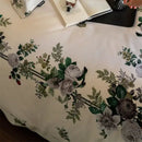 GobekUsa American Pastoral 1000TC Egyptian Cotton Floral Bedding Set