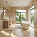 Patara Vein-cut Travertine Tiles Floor and Wall Tile 12"x24"
