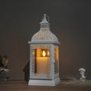 19'' High Decorative Hanging Lantern (Cream)