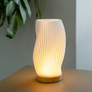 9”H Touch Table Lamp 3D-Printing(Spiral)