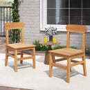 Patio Teak Wood Chair by LJGDeals